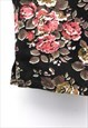 VINTAGE FLORAL COLORFUL HIGH RISE MOM JEANS XL