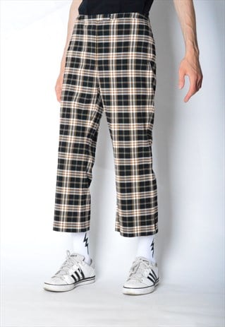 VINTAGE 90S UNISEX CHECK PANTS