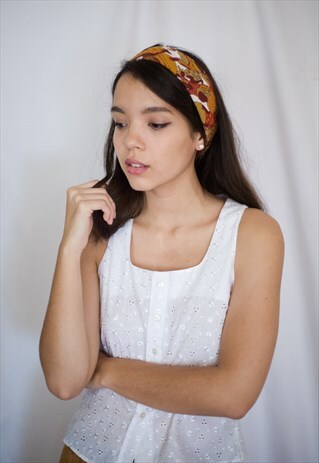 LOVELY 60'S WHITE TOP