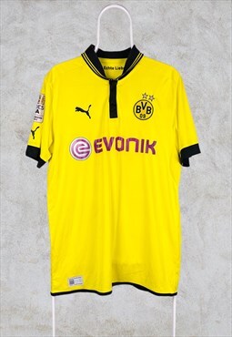 Borussia Dortmund Football Shirt 2012 Home Puma Yellow XL