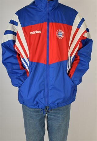 VINTAGE ADIDAS WINDBREAKER BAYERN MUNCHEN 90'S (3172)