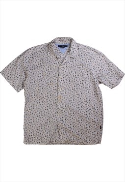 Vintage 90's Tommy Hilfiger Shirt Flower Short Sleeve