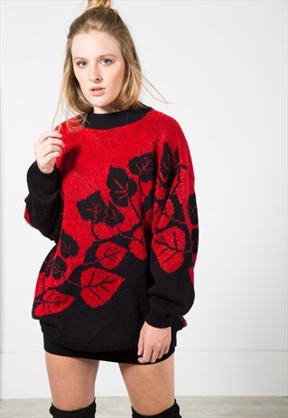 VINTAGE 80S KNIT JUMPER / S0134