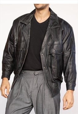 Vintage  Leather Jacket Perfecto in Black S