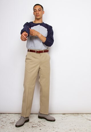 BEIGE CHINOS