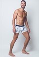 PRINTED BOXER BRIEFS - FERN PATTERN - LOW RISE BOXERS