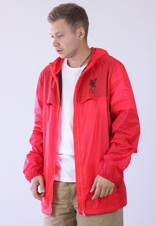 MENS NEW BALANCE LIVERPOOL WATERPROOF RUNNING JACKET