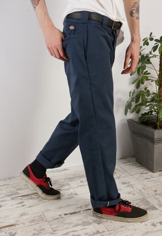 DICKIES 874 ORIGINAL FIT TROUSERS BLUE NAVY