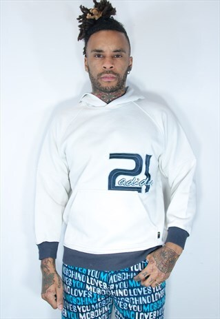 ADIDAS VINTAGE EMBROIDED HOODIE