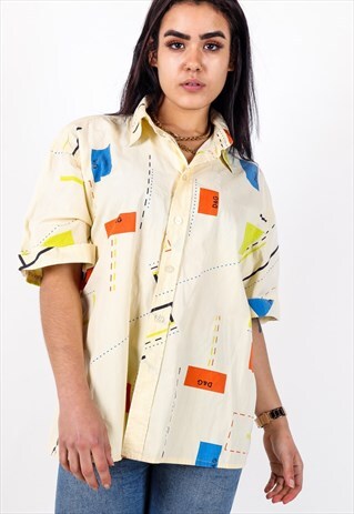 DOLCE & GABBANA PATTERN SHIRT S1383