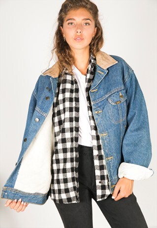 VINTAGE 80S LEE WINTER SHEEPSKIN JACKET / R2210C403