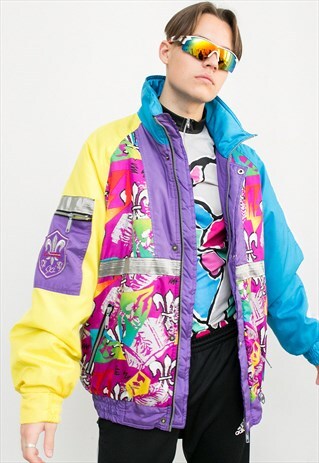 VINTAGE SKI JACKET 90S ACTIVEWEAR MEN'S WOMEN'S