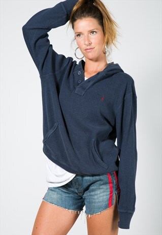VINTAGE 90'S POLO RALPH LAUREN HOODIE / S1089