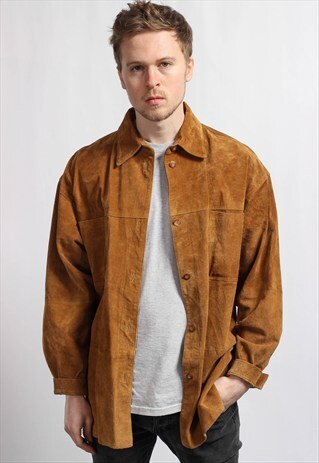 VINTAGE SUEDE SHIRT