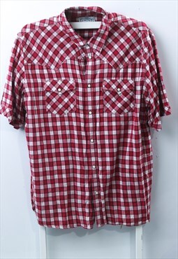 vintage red levis shirt