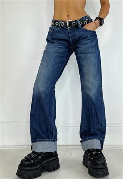 Vintage Y2k Diesel  Jeans Baggy Loose 90s Denim Mom