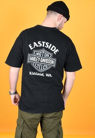 HARLEY DAVIDSON BIG BACK LOGO T-SHIRT