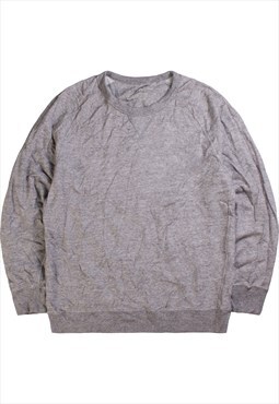Vintage 90's Uniqlo Sweatshirt Plain Heavyweight Crewneck