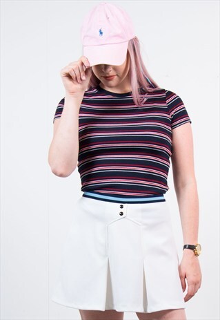 VINTAGE WHITE TENNIS SKIRT
