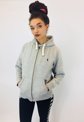 RALPH LAUREN EMBROIDERED HOODIE
