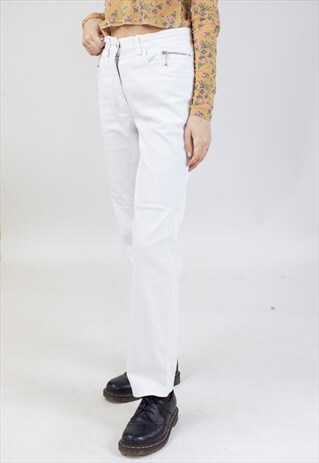 VINTAGE 90S WHITE JEANS