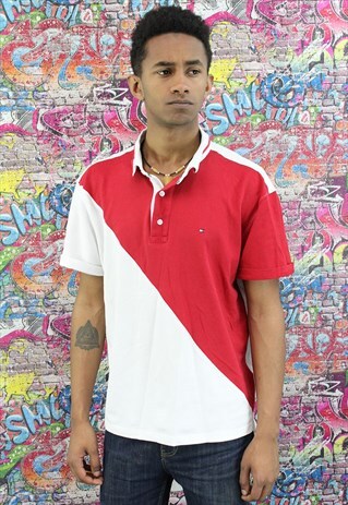 VINTAGE 90S TOMMY HILFIGER T-SHIRT. UNISEX.