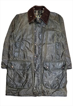 1990's Barbour A200 Border Wax Jacket Size C38 Medium