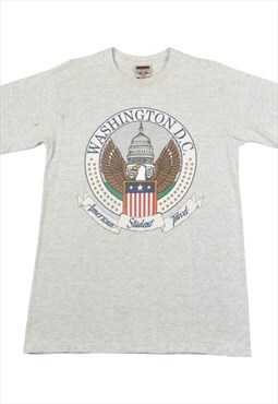 Vintage Washington D.C. T-shirt Grey Small