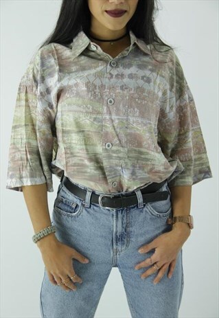 90'S STYLE SHIRT AZTEC