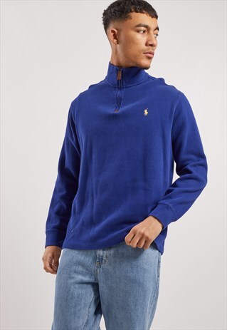 VINTAGE RALPH LAUREN 1/4 ZIP SWEATSHIRT