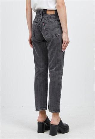 VINTAGE GREY LEVI'S DENIM JEANS