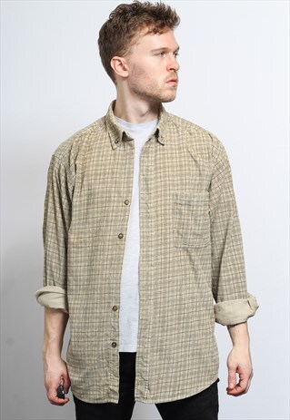 VINTAGE CORDUROY CORD SHIRT