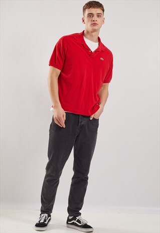 VINTAGE LACOSTE SHORT SLEEVE POLO TOP