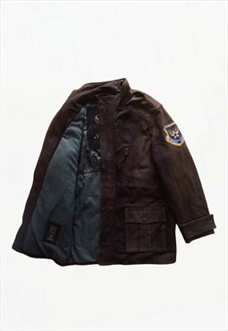 Vintage AVIREX Military Tailors Leather Jacket