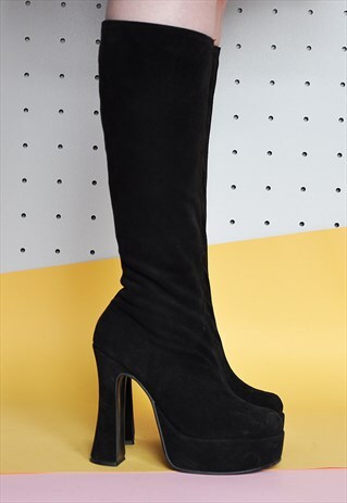 90S KNEE HIGH BOOTS