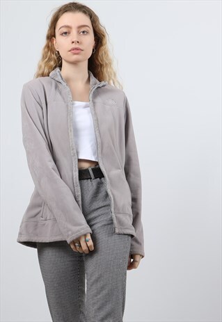 THE NORTH FACE MEDIUM LILAC ZIPPED FLEECE
