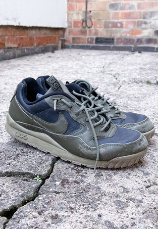 VINTAGE NIKE ACG TRAINERS GREEN UK7