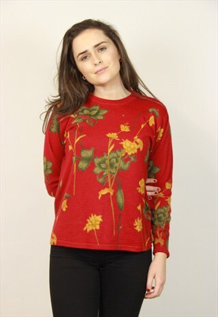 VINTAGE PATTERNED JUMPER