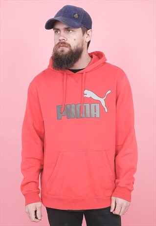 VINTAGE PUMA HOODIE /R2064