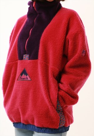 MADE IN PORTUGAL VINTAGE HELLY HANSEN 1/4 ZIP FLEECE 16033