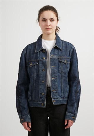 VINTAGE BLUE JUST CAVALLI DENIM JACKET