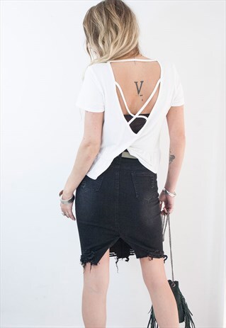 OLSEN BACKLESS TEE