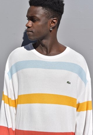 RARE VINTAGE 90S LACOSTE KNIT JUMPER
