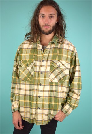 VINTAGE 90'S CHECKED SHIRT