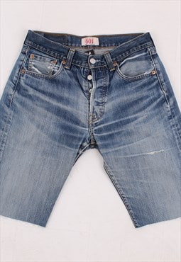 Vintage Levi's Blue Denim Shorts  
