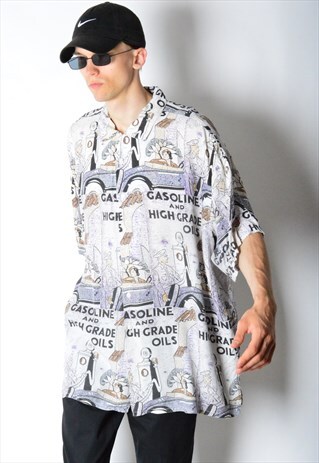 VINTAGE 80S GASOLINE FESTIVAL PARTY SHIRT
