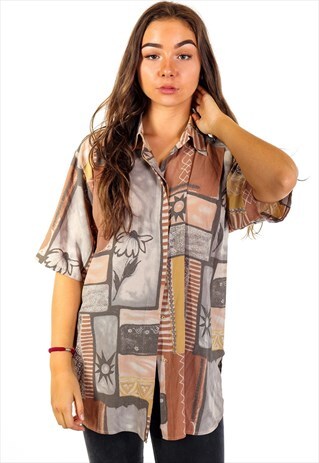 VINTAGE PATTERNED SHIRT S965