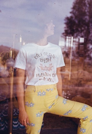 EYES OF THE EARTH WHITE T-SHIRT