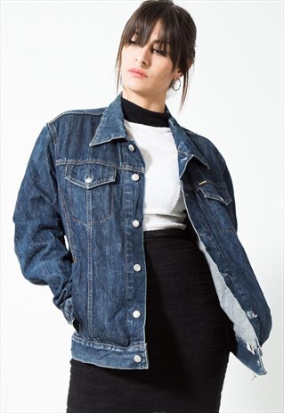 VINTAGE 80S CLASSIC DIESEL BASIC DENIM JACKET / S1668