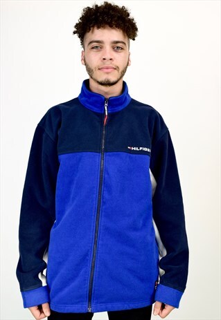 VINTAGE 90'S TOMMY HILFIGER FLEECE JACKET